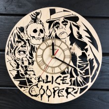 Концептуальные настенные часы в интерьер Alice Cooper CL-0354