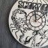Концептуальные настенные часы в интерьер Scorpions CL-0343