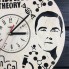 Тематические интерьерные настенные часы Теория большого взрыва CL-0443