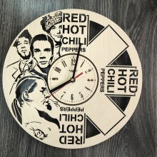 Концептуальные настенные часы в интерьер Red Hot Chilli Peppers CL-0317