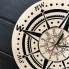 Концептуальные настенные часы для любителей путешествовать CL-0372
