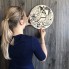Дизайнерские настенные часы из дерева Люди Икс CL-0339
