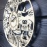 Тематические интерьерные настенные часы Motorhead CL-0389