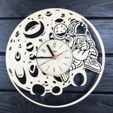 Необыкновенные настенные деревянные часы Восхитительная луна CL-0416