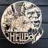 Тематические интерьерные настенные часы Hellboy CL-0387