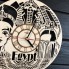 Часы настенные из дерева Египет CL-0362