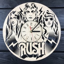 Часы из натурального дерева настенные Rush CL-0429