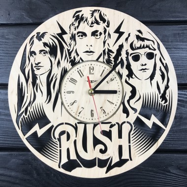 Часы из натурального дерева настенные Rush CL-0429