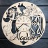 Детские настенные часы из дерева Aladdin CL-0351
