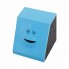 Копилка Face Bank жующая монеты с лицом Blue