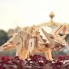 Конструктор Robotime Динозавр Трицератопс 94 деталей (D400)
