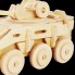 Конструктор Robotime Бронированный автомобиль 56 деталей (JP236)