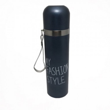 Стальной термос My Fashion style 480 мл Blue