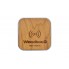 Беспроводная зарядка WoodbooD Wireless Charge Standart Gold