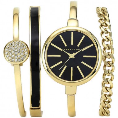 Подарочный комплект Anne KLEIN 4 предмета Black