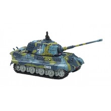 Танк микро р/у 1:72 King Tiger со звуком (синий, 40MHz) Танк микро р/у 1:72 King Tiger со звуком (синий, 40MHz)