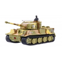 Танк микро р/у 1:72 Tiger со звуком (хаки коричневый) Танк микро р/у 1:72 Tiger со звуком (хаки коричневый)
