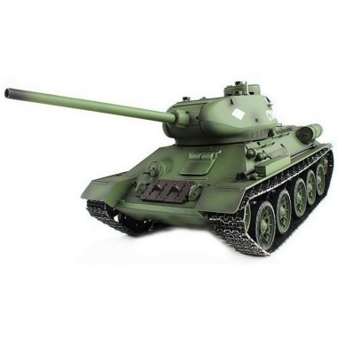 Танк р/у 2.4GHz 1:16 Heng Long T-34 с пневмопушкой и дымом (HL3909-1)