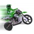 Радиоуправляемая модель Мотоцикл 1:4 Himoto Burstout MX400 Brushed (зеленый)