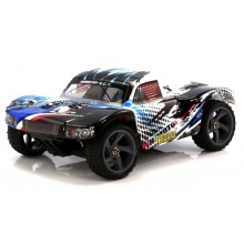 Радиоуправляемая модель Шорт 1:18 Himoto Tyronno E18SC Brushed (белый)