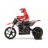 Радиоуправляемая модель Мотоцикл 1:4 Himoto Burstout MX400 Brushed (красный)