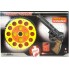 Игрушечный пистолет с мишенью Edison Giocattoli Target Game 28см 8-зарядный (485/22)