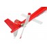 Вертолёт 3D на радиоуправлении микро WL Toys V931 FBL бесколлекторный (красный)