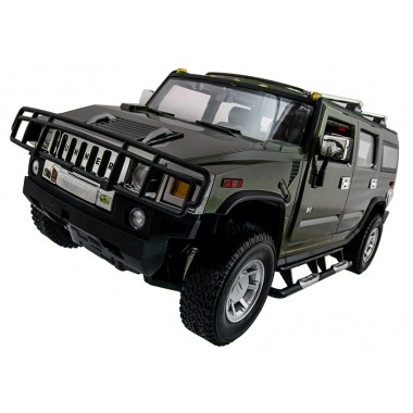 Машинка радиоуправляемая 1:14 Meizhi Hummer H2 (зеленый)
