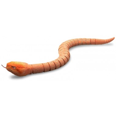 Змея с пультом управления ZF Rattle snake (коричневая)