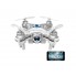 Квадрокоптер с камерой Wi-Fi Cheerson CX-10W нано (серый)
