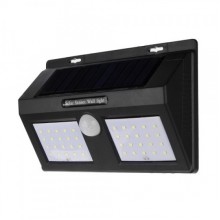 Светодиодный навесной фонарь Solar 1626A + solar с датчиком движения 40 диодов Светодиодный навесной фонарь Solar 1626A + solar с датчиком движения 40 диодов