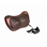 Подушка массажная Massage Pillow с инфракрасным подогревом для дома и автомобиля Brown