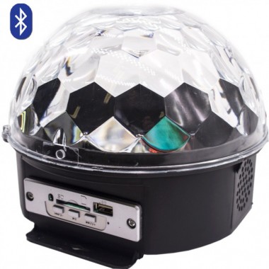 Диско шар с пультом ДУ Magic Ball Light LED Crystal