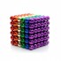 Головоломка  Neocube конструктор развивающий 216 магнитных шариков 5 мм Радужный