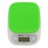 Весы кухонные электронные с чашей до 7 кг Domotec MS-125 Green