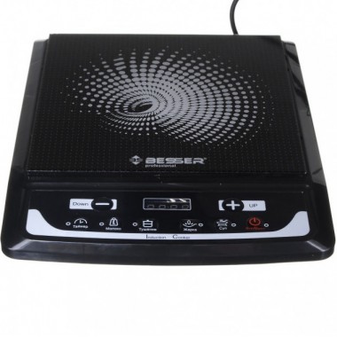 Индукционная керамическая плита Besser BS 10212 2000W Black