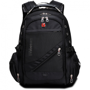 Рюкзак SwissGear c Usb + выход Aux + Дождевик  8810
