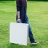 Стол для пикника раскладной с 4 стульями Folding Table 120х70х60 см White