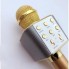 Беспроводной караоке микрофон WSTER WS-1688 Bluetooth Gold