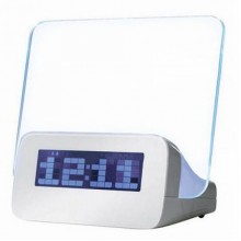 Светящиеся LED часы-будильник Digital с доской для записей White (DHW-01) Светящиеся LED часы-будильник Digital с доской для записей White (DHW-01)