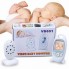 Видеоняня  Baby Monitor VB - 601 на аккумуляторах с двусторонней связью, мелодиями и термометром