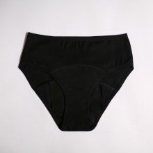 Менструальні трусики Ecotim for girls, колір - чорний, розмір S (урологічні, післяпологові, післяопераційний догляд та під час лікування)