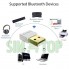 aptX Bluetooth 5.0 + EDR USB адаптер Orico BTA-508-WH чип RTL8761B White