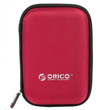 Чехол Orico PHD-25-RD на внешний жесткий диск HDD SSD 2.5" Красный